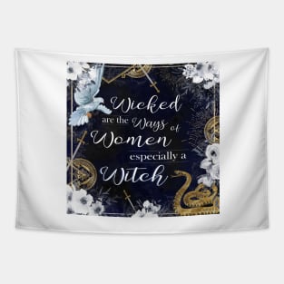 Serpent & Dove - Wicked ways of Witches Tapestry