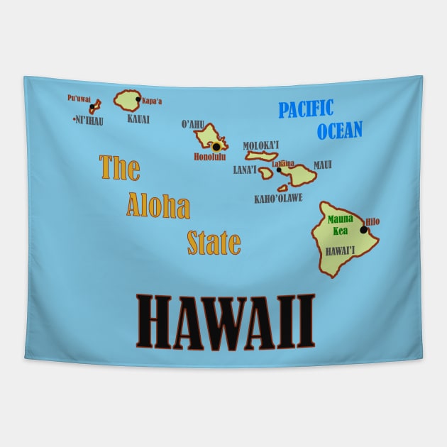 Hawaii Tapestry by Pr0metheus