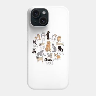 Happy Dogs Phone Case