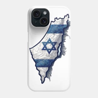 ISRAEL MAP Phone Case