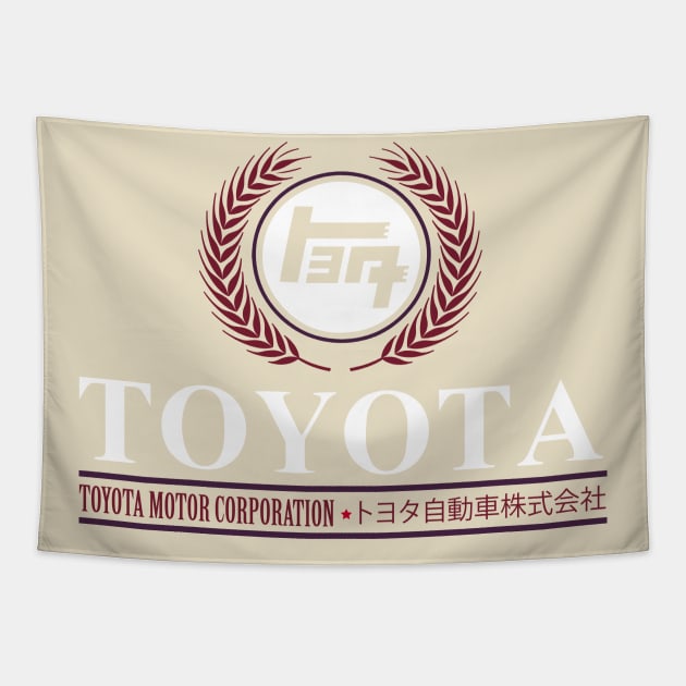 Toyota Vintage Classic Tapestry by paterack