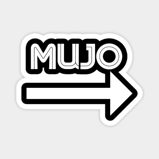 Mujo - arrow Magnet