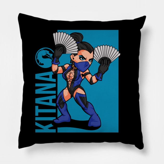 Kitana Pillow by Carlos Filho