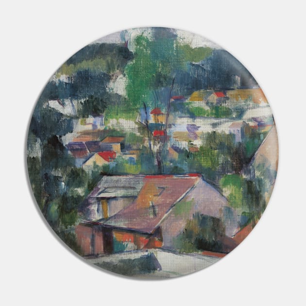 Landscape by Paul Cezanne Pin by Classic Art Stall