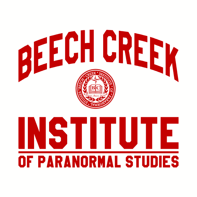 Beech Creek Institute Seal (Red Ink) by J. Rufus T-Shirtery