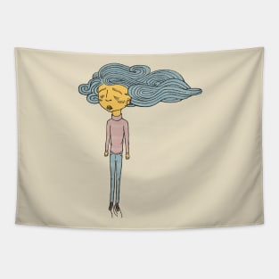 Cloud Head Tapestry