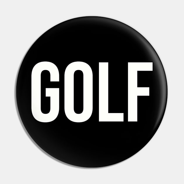 Golf Pin by TotallyTubularTees