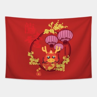 Chinese new year 2024 Tapestry