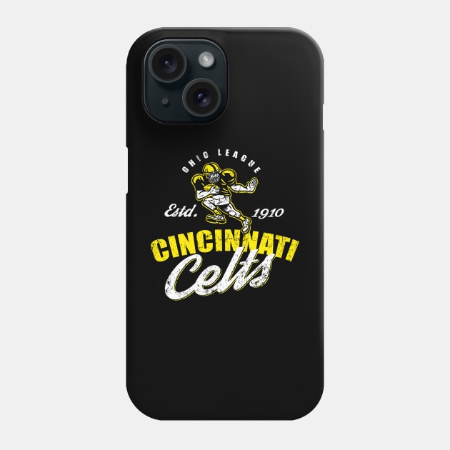 Cincinnati Celts Football Phone Case by MindsparkCreative