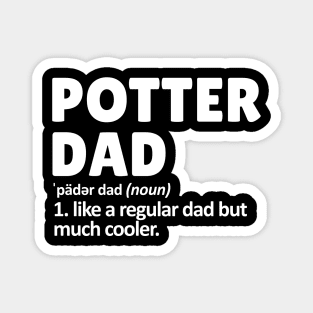 pottery dad Magnet