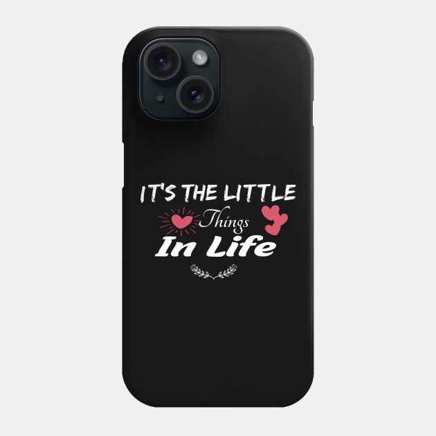 It's the little Things In Life, Mom and daughter Phone Case by Yassine BL