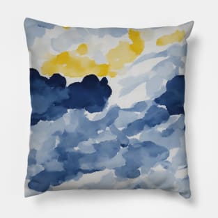 Chromatic Botanic Abstraction #7 Pillow