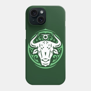 Vintage Taurus Zodiac Symbol // Proud Taurus Horoscope Sign Astrology Phone Case