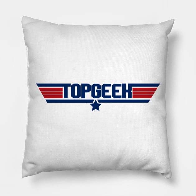 TOPGEEK Pillow by retrogameraddict