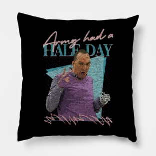 Army had a Half Day - Retro Pillow