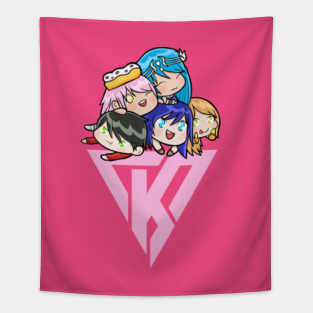 Funneh And The Krew Tapestries Teepublic