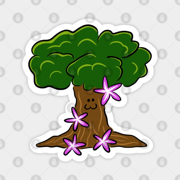 Friendship Tree Magnet by DeguArts