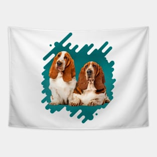 Basset Hound Tapestry