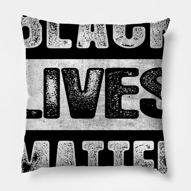 BLM Black Lives Matter - black pride Pillow by Dailygrind