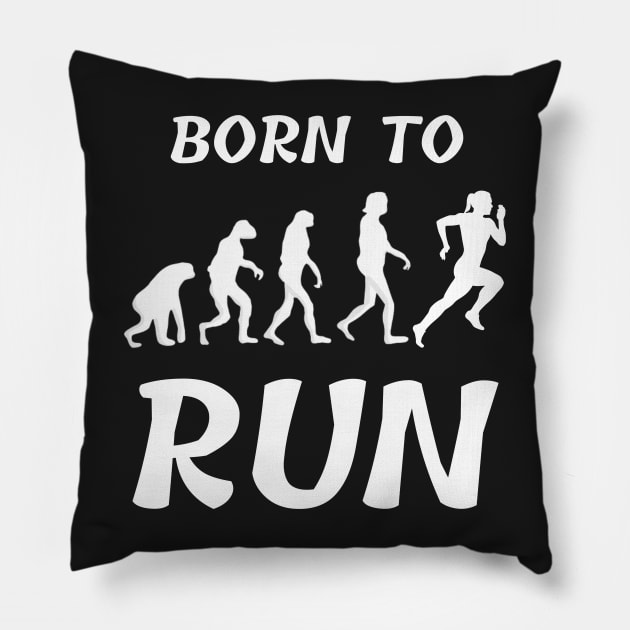 Born to Run - Female Pillow by Rusty-Gate98