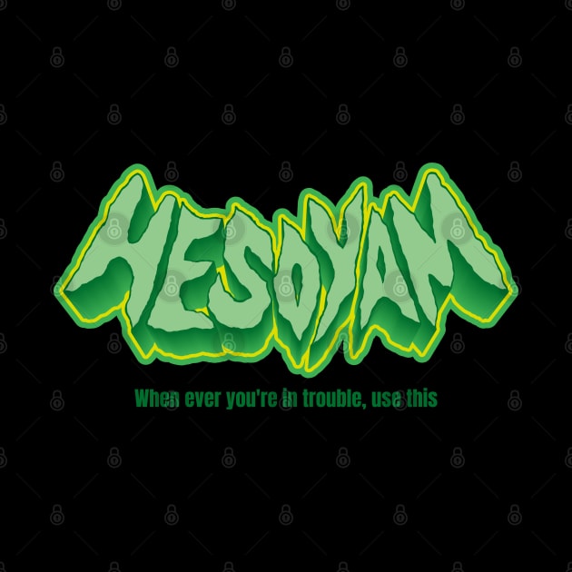 Hesoyam Cheat code word lettering art by idbihevier