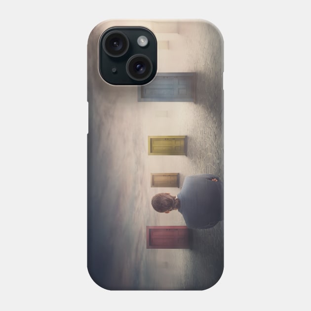 choose between multiple doors Phone Case by 1STunningArt