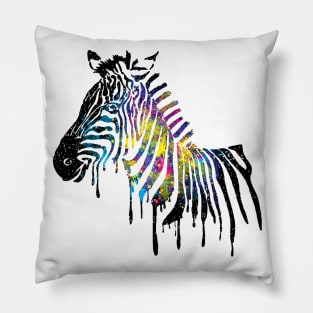 Zebra Space Pillow