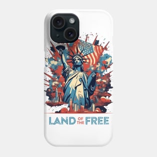 America, land of the free! Phone Case