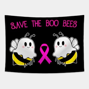 Save The Boo Bees Breast Cancer Awareness Tapestry