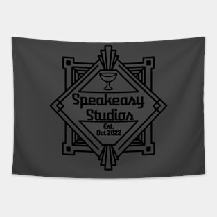 The Speakeasy Studios Logo Tapestry