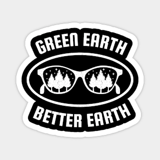 Green Earth Better Earth Magnet