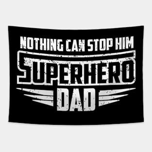 Superhero Dad - A funny design for your father Tapestry