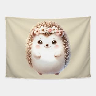 Cute Baby Porcupine Boho Babies A Watercolor Celebration Tapestry