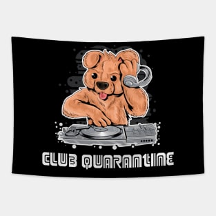 CLUB QUARANTINE DOG ON DJ Tapestry