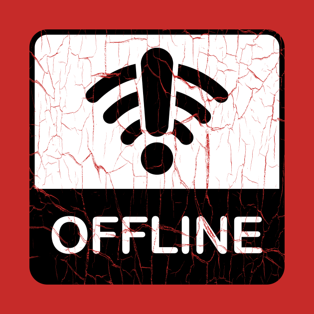 Offline Mode Activated 🔕 by tjfdesign