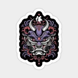 Oni mask Magnet