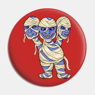 Funny mummy Pin