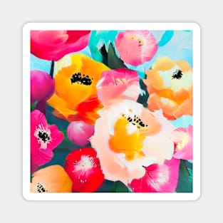 Spring Flowers Magnet