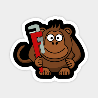 Grease Monkey Magnet