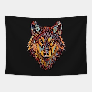 Wolf Zen Tapestry