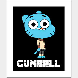 Smiling Gumball Watterson - The Amazing World of Gumball Metal Print for  Sale by RoserinArt