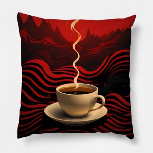 Fine Cup of Coffee Pillow