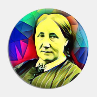 Elizabeth Gaskell Colourful Portrait | Elizabeth Gaskell Artwork 7 Pin