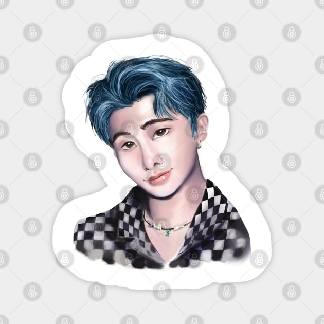 BTS: Namjoon (RM) Magnet by JuliaMaiDesigns