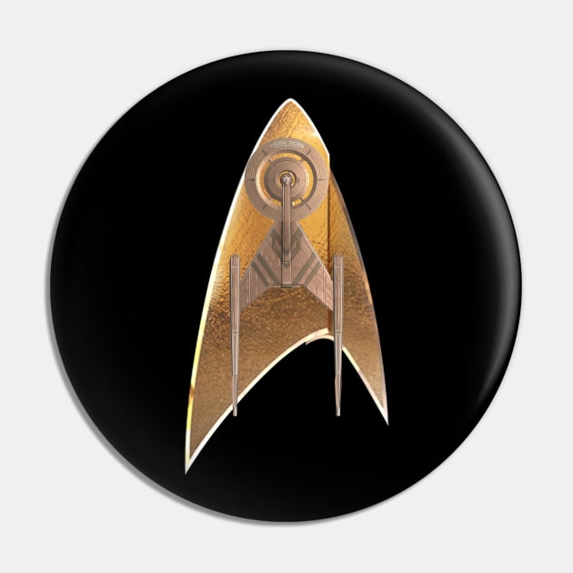 Star Trek Discovery Badge N Ship Pin by Ratherkool