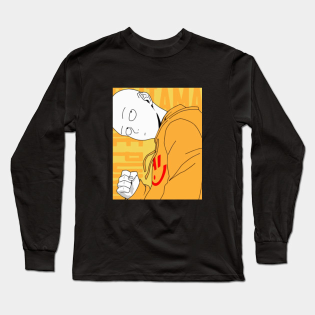 Saitama One Punch Man Saitama Long Sleeve T Shirt Teepublic