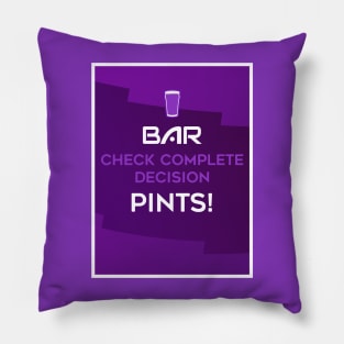 VAR Parody Time for Pints Pillow