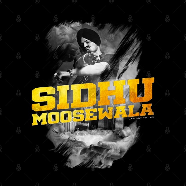 Sidhu Moosewala Art by SAN ART STUDIO 