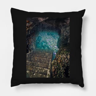 Underwater Cave Pillow