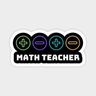 Math Teacher Magnet